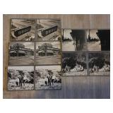 Five Vintage Stereoscopic Cards