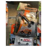 Matchbox and Hot Wheels Vehicles in Packaging