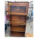 Wooden Display Cabinet with Glass Door