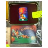 Camel-Themed Collectible Lighter and Tin Set