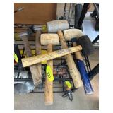 Rubber and Wooden Mallets