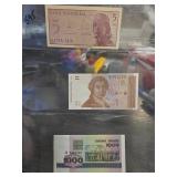Three International Banknotes