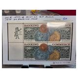 1975 USA 1577-8 Mint NH Zip Block Stamps