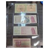 Italian and European Banknotes