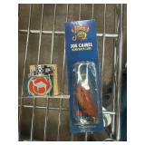 Joe Camel Lure and 1987 Camel Lighter