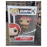 Funko Pop! G.I. Joe Scarlett Figure #74