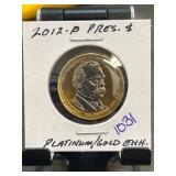 2012-P Grover Cleveland Presidential $1 Coin