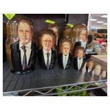 Hand-Painted Nesting Dolls Depicting Mormons