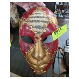 Decorative Mask With Musical Note Design