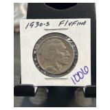 1930-S Buffalo Nickel, Fine Condition