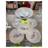 Bavaria Porcelain Bowls With Floral Motif