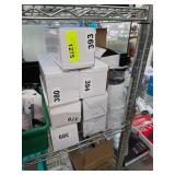 White Stainless Steel Tumblers with Lids