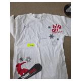 White Big Air Gaming Event T-Shirt with Signatures
