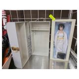 The Jackie Doll with Wardrobe Cabinet and Accessor