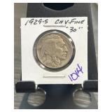 1929-S Buffalo Nickel in Holder