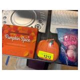 Pumpkin Spice Pedicure Set and Bath Bombs