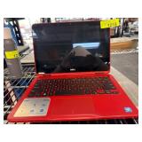 Dell Inspiron Red Laptop with Intel Inside