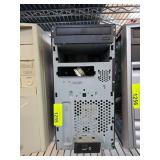 Desktop Computer Tower with Ports and Drive Bays