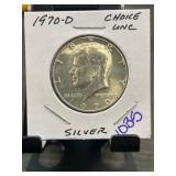 1970-D Kennedy Half Dollar Choice Uncirculated