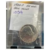 1984-P Kennedy Half Dollar in Original Mint Packag