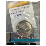 1974-D Kennedy Half Dollar in Original Mint Packag