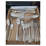 Ornate Flatware with Engraved Handles