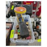Sewing Supplies with Spools and Accessories