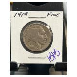 1919 Buffalo Nickel in Fine Condition