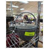 Staub Grey Enameled Cast Iron Kettle