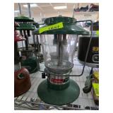 Coleman Propane Lantern With Green Top