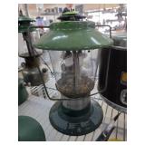 Coleman Propane Lantern in Green Housing