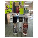 Three Assorted Perfume Fragrances