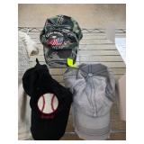 Three Themed Baseball Caps