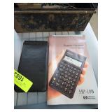 HP-10B Business Calculator with Case and Manual