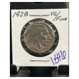 1928 Buffalo Nickel, VG/Fine Condition