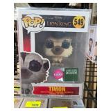 Barnes & Noble Exclusive Flocked Timon Funko Pop