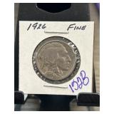 1926 Buffalo Nickel in Fine Condition