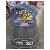 America 250th Anniversary Baseball Cap