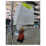 Sports Theme Table Lamp with White Shade