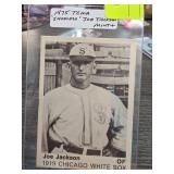 1975 TCMA Joe Jackson 1919 Chicago White Sox Card