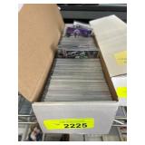 Box Containing Assorted Sports Trading Cards