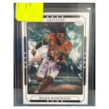 2023 Bijan Robinson Artistry Rookie Card