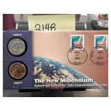 New Millennium Coin Commemorative Cover