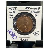 1953-S/S/S Lincoln Wheat Cent RPM-019