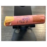 Uncirculated 1962-D Lincoln Penny Roll
