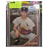 1962 Topps Tim McCarver Rookie Baseball Card