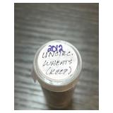 Roll of Wheat Cents UNC