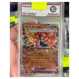 TGC Certified Graded Pokemon Card " 10