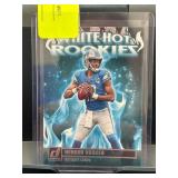 White Hot Rookies Hendon Hooker Football Card