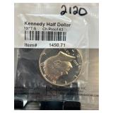 1977-S Kennedy Half Dollar, Ch Proof-63